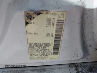 2015 Nissan Altima 2.5 S with VIN 1N4AL3AP4FN868500, listed as a IAAI auction lot 41497837 with 213,417 mi miles. Bid and sale history available at carsss.com. Image 9.