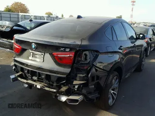 2018 BMW X6 xDrive50i with VIN 5UXKU6C5XJ0Z66508, listed as a Copart auction lot 50898108 with 175 mi miles and Salvage Title. Bid and sale history available at carsss.com. Image 4.
