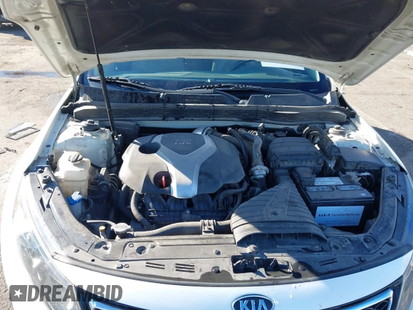 2011 Kia Optima EX with VIN KNAGN4A60B5163017, listed as a IAAI auction lot 41277968 with 185,012 mi miles and . Bid and sale history available at carsss.com. Image 10.