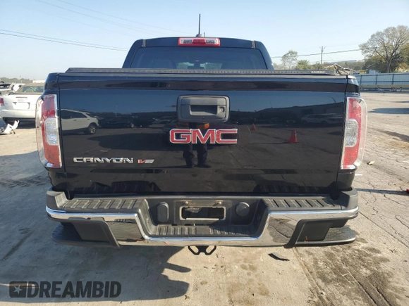 2018 GMC Canyon 2WD with VIN 1GTG5BEN8J1277765, listed as a Copart auction lot 74299244 with 57,042 mi miles and Salvage Title. Bid and sale history available at carsss.com. Image 6.