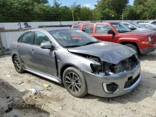 2017 Mitsubishi Lancer ES with VIN JA32U2FUXHU006023, listed as a Copart auction lot 67082114 with 11,638 mi miles and Non Repairable. Bid and sale history available at carsss.com. Image 4.