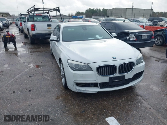 2015 BMW 7 Series 740Li with VIN WBAYE4C54FD947205, listed as a IAAI auction lot 41566291 with 172,729 mi miles and . Bid and sale history available at DreamBid. Image 1.