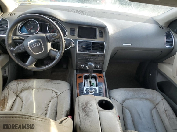 2007 Audi Q7 Premium with VIN WA1BV74LX7D037674, listed as a Copart auction lot 74876834 with 0 mi miles and Non Repairable. Bid and sale history available at carsss.com. Image 8.