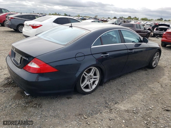 2006 Mercedes-Benz CLS-Class with VIN WDDDJ75X06A022392, listed as a Copart auction lot 52053675 with 0 mi miles and Clean Title. Bid and sale history available at carsss.com. Image 3.