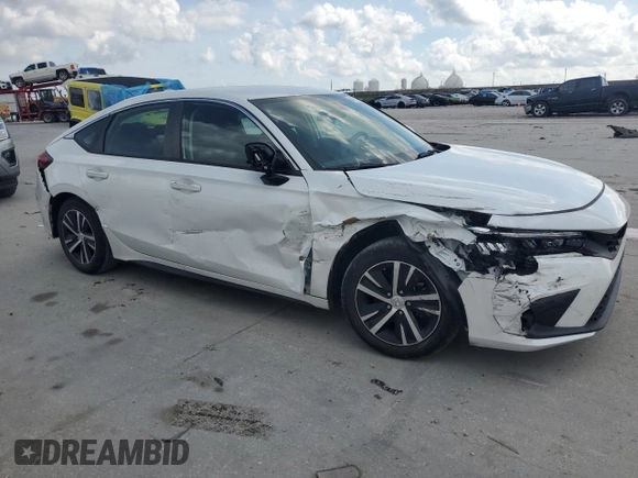 2022 Honda Civic LX z VIN 19XFL2H54NE013734, wystawiony jako Copart lot #44758265 z przebiegiem 55 640 mil mil oraz Szkoda całkowita • Salvage title. Historia ofert i sprzedaży dostępna na DreamBid. Obrazek 4.