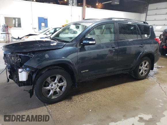 2011 Toyota RAV4 Ltd with VIN 2T3DF4DV8BW122424, listed as a Copart auction lot 52008535 with 170,309 mi miles and Salvage Title. Bid and sale history available at carsss.com. Image 1.