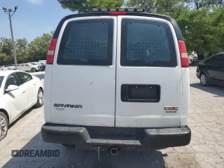 2013 GMC Savana z VIN 1GTW7FCB7D1180566, wystawiony jako Copart lot #68505764 z przebiegiem Nie podano mil oraz Szkody całkowita. Historia ofert i sprzedaży dostępna na DreamBid. Obrazek 6.
