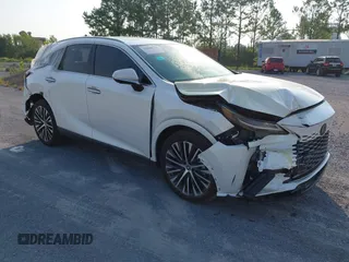 2024 Lexus RX 350h с VIN 2T2BBMCA3RC042983, выставлен на аукционе IAAI как лот 41808196 с пробегом 8 654 миль миль и . История ставок и продаж доступна на DreamBid. Изображение 1.