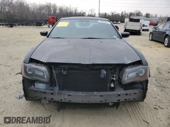 2014 Chrysler 300 with VIN 2C3CCABG7EH222370, listed as a Copart auction lot 46653055 with 121,983 mi miles and Salvage Title. Bid and sale history available at carsss.com. Image 5.