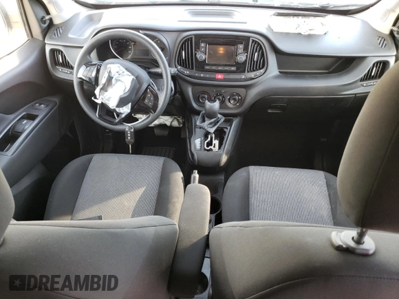 2022 Ram ProMaster City Cargo Tradesman with VIN ZFBHRFAB1N6Y55731, listed as a Copart auction lot 80916423 with 3,529 mi miles and . Bid and sale history available at DreamBid. Image 8.