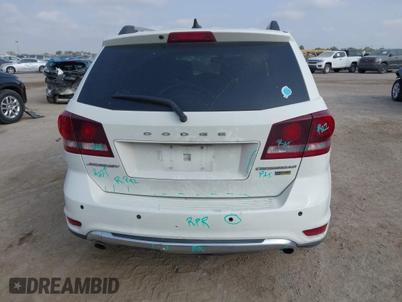 2017 Dodge Journey Crossroad Plus with VIN 3C4PDCGG7HT522646, listed as a IAAI auction lot 42300691 with 183,131 mi miles and . Bid and sale history available at DreamBid. Image 16.