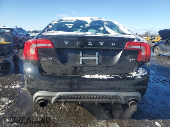 2017 Volvo S60 Dynamic with VIN YV126MFL2H2439789, listed as a Copart auction lot 87197874 with 78,035 mi miles and Salvage Title. Bid and sale history available at carsss.com. Image 6.