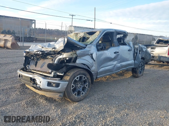 2024 Ford F-150 STX with VIN 1FTFW2L54RKE13374, listed as a IAAI auction lot 40984857 with Not Provided miles and . Bid and sale history available at carsss.com. Image 2.