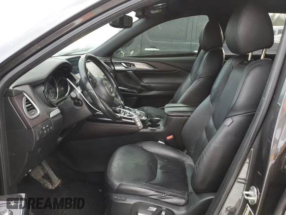 2017 Mazda CX-9 Grand Touring with VIN JM3TCBDY4H0127871, listed as a Copart auction lot 42175495 with 90,189 mi miles and Salvage Title. Bid and sale history available at carsss.com. Image 7.