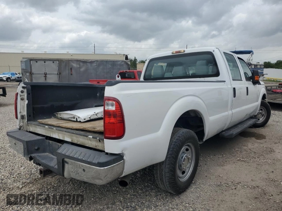 2013 Ford F-250 XL with VIN 1FT7W2A69DEA31610, listed as a Copart auction lot 53563455 with 388,399 mi miles and Salvage title. Bid and sale history available at DreamBid. Image 3.