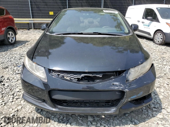 2012 Honda Civic Cpe EX with VIN 2HGFG3B88CH540837, listed as a Copart auction lot 67922244 with 186,171 mi miles and Salvage Title. Bid and sale history available at carsss.com. Image 5.