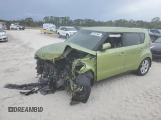 2016 Kia Soul + with VIN KNDJP3A54G7826301, listed as a Copart auction lot 55301985 with Not Provided miles and Salvage Title. Bid and sale history available at DreamBid. Image 1.