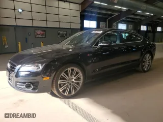 2014 Audi A7 3.0 Premium Plus with VIN WAUWGAFC9EN103311, listed as a Copart auction lot 53675395 with 186,754 mi miles and Clean Title. Bid and sale history available at carsss.com. Image 1.