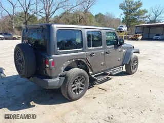 2024 Jeep Wrangler Willys with VIN 1C4PJXDNXRW125950, listed as a IAAI auction lot 41497980 with 26,574 mi miles. Bid and sale history available at carsss.com. Image 4.
