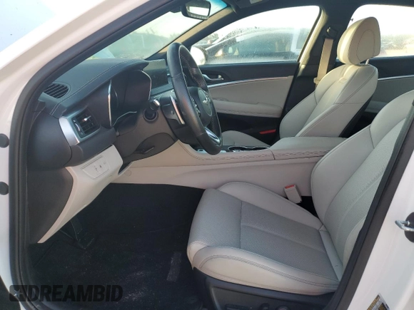 2023 Genesis G70 2.0T with VIN KMTG34TA7PU122859, listed as a Copart auction lot 75442774 with 20,359 mi miles and Non Repairable. Bid and sale history available at carsss.com. Image 7.