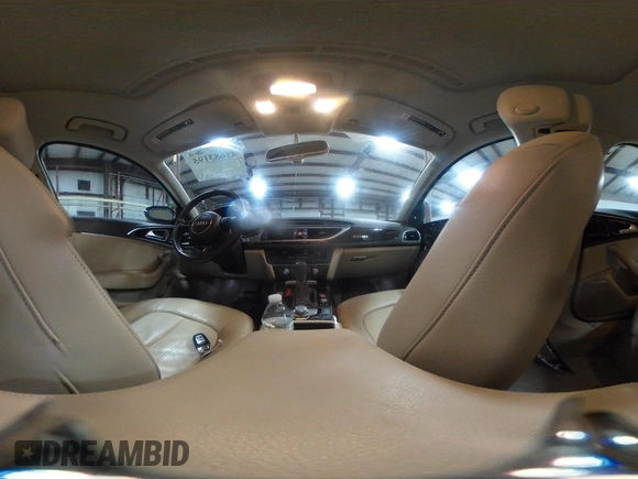 2016 Audi A6 2.0T Premium Plus with VIN WAUGFAFC4GN052293, listed as a IAAI auction lot 41683195 with 85,312 mi miles. Bid and sale history available at carsss.com. Image 19.