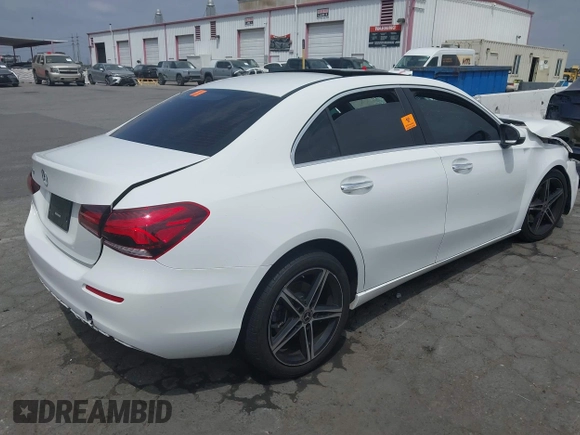 2021 Mercedes-Benz A 220 with VIN W1K3G4EB5MJ310273, listed as a IAAI auction lot 42116311 with Not provided miles and . Bid and sale history available at DreamBid. Image 4.
