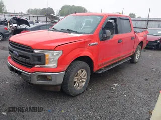 2020 Ford F-150 XL with VIN 1FTEW1E45LFB39001, listed as a IAAI auction lot 41945290 with 25,108 mi miles and . Bid and sale history available at DreamBid. Image 2.