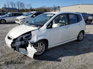 2007 Honda Fit Sport with VIN JHMGD38697S051734, listed as a Copart auction lot 49152495 with 88,209 mi miles and Salvage Title. Bid and sale history available at carsss.com. Image 1.