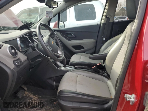 2015 Chevrolet Trax LT with VIN KL7CJLSB4FB099233, listed as a Copart auction lot 45752555 with 78,326 mi miles and Salvage Title. Bid and sale history available at carsss.com. Image 7.