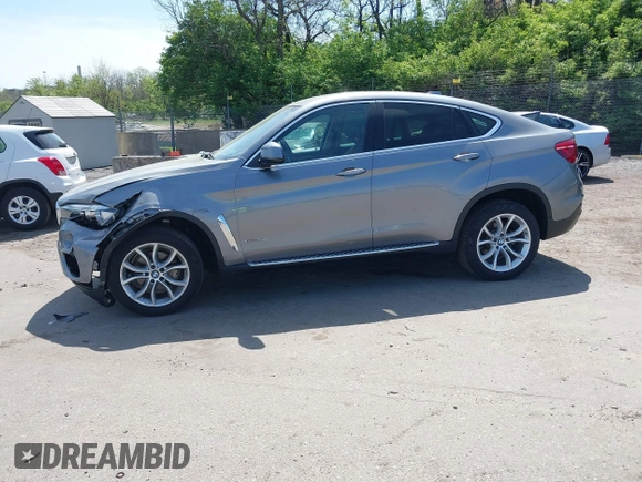 2016 BMW X6 xDrive35i with VIN 5UXKU2C53G0N84273, listed as a IAAI auction lot 42104112 with 61,183 mi miles and . Bid and sale history available at DreamBid. Image 18.