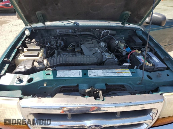 1998 Ford Ranger XL with VIN 1FTYR14X6WPB56954, listed as a Copart auction lot 66233615 with 176,845 mi miles and Clean title. Bid and sale history available at DreamBid. Image 11.