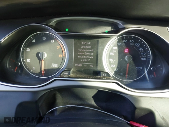 2013 Audi allroad A4 Premium Plus with VIN WA1UFAFL0DA182154, listed as a IAAI auction lot 41517280 with 135,967 mi miles and . Bid and sale history available at carsss.com. Image 7.
