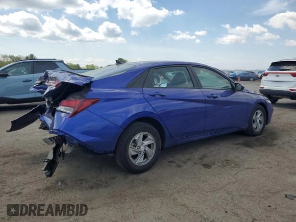 2024 Hyundai Elantra SE z VIN KMHLL4DGXRU654573, wystawiony jako Copart lot #54004355 z przebiegiem 10 453 mil mil oraz Szkoda całkowita • Salvage title. Historia ofert i sprzedaży dostępna na DreamBid. Obrazek 3.