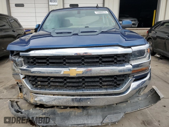 2017 Chevrolet Silverado 1500 LT with VIN 1GCPCREC0HF218848, listed as a Copart auction lot 72880914 with 101,122 mi miles and Salvage Title. Bid and sale history available at DreamBid. Image 5.