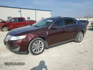 2012 Lincoln MKS with VIN 1LNHL9DR5CG802106, listed as a Copart auction lot 42554195 with 174,631 mi miles and Salvage Title. Bid and sale history available at carsss.com. Image 1.