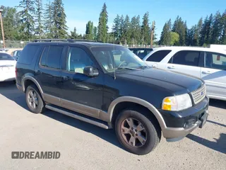 2003 Ford Explorer Eddie Bauer с VIN 1FMDU74K93UB82803, выставлен на аукционе IAAI как лот 42174604 с пробегом 166 269 миль миль и . История ставок и продаж доступна на DreamBid. Изображение 1.