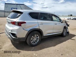 2019 Hyundai Santa Fe SE with VIN 5NMS2CADXKH135625, listed as a Copart auction lot 53326935 with 48,670 mi miles and Salvage Title. Bid and sale history available at carsss.com. Image 3.