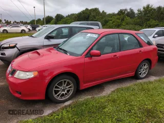 2005 Saab 9-2X Aero z VIN JF4GG22685H055837, wystawiony jako Copart lot #74043794 z przebiegiem 122 847 mil mil oraz Szkody całkowita. Historia ofert i sprzedaży dostępna na DreamBid. Obrazek 1.