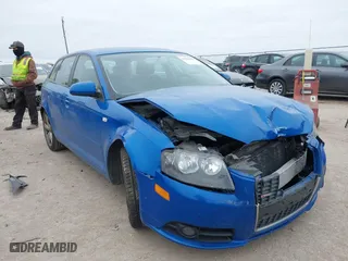 2008 Audi A3 with VIN WAUHF78P78A106654, listed as a IAAI auction lot 41626185 with 111,079 mi miles. Bid and sale history available at carsss.com. Image 1.