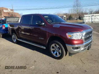 2019 Ram 1500 Big Horn/Lone Star with VIN 1C6SRFFT6KN738398, listed as a Copart auction lot 82381664 with 89,937 mi miles and Salvage Title. Bid and sale history available at carsss.com. Image 4.