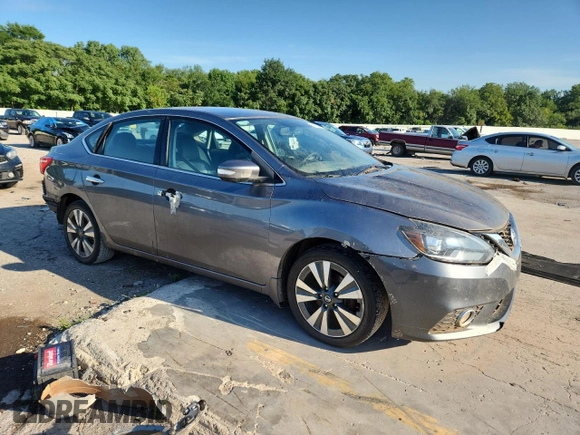 2017 Nissan Sentra S with VIN 3N1AB7AP4HY374621, listed as a Copart auction lot 64653465 with 164,595 mi miles and Clean title. Bid and sale history available at DreamBid. Image 4.