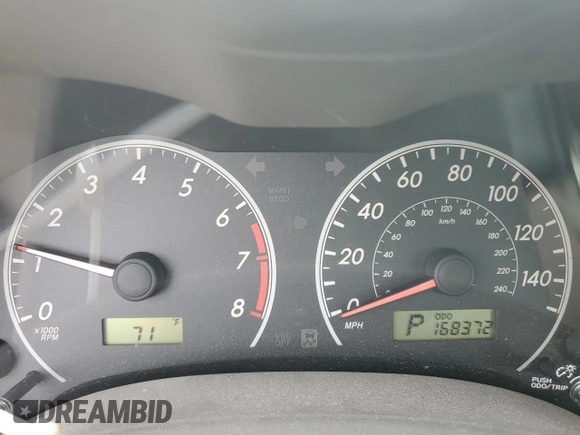 2010 Toyota Corolla with VIN JTDBU4EE5A9116882, listed as a Copart auction lot 48813865 with 168,372 mi miles and Salvage Title. Bid and sale history available at carsss.com. Image 9.