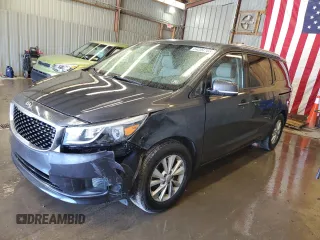 2016 Kia Sedona with VIN KNDMB5C13G6192227, listed as a Copart auction lot 54204705 with 148,080 mi miles and Salvage Title. Bid and sale history available at DreamBid. Image 1.
