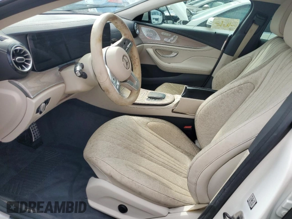2021 Mercedes-Benz CLS 450 with VIN W1K2J5JB9MA087745, listed as a Copart auction lot 74397684 with Not provided miles and Non repairable. Bid and sale history available at DreamBid. Image 7.
