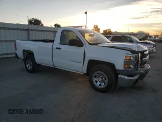 2014 Chevrolet Silverado 1500 Work Truck with VIN 1GCNCPECXEZ297435, listed as a Copart auction lot 88464335 with 126,235 mi miles and Salvage Title. Bid and sale history available at carsss.com. Image 4.