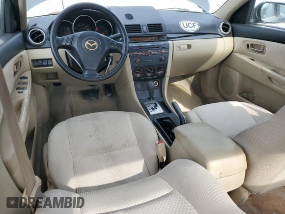 2006 Mazda 3 i with VIN JM1BK12F761483967, listed as a Copart auction lot 54204115 with 60,871 mi miles and Salvage Title. Bid and sale history available at carsss.com. Image 8.