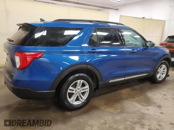 2021 Ford Explorer XLT with VIN 1FMSK8DHXMGB31009, listed as a Copart auction lot 48976155 with 73,960 mi miles and Non Repairable. Bid and sale history available at DreamBid. Image 3.