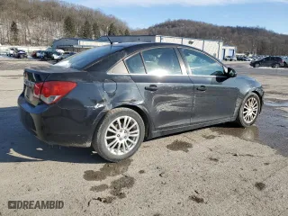 2014 Chevrolet Cruze ECO with VIN 1G1PH5SB0E7361867, listed as a Copart auction lot 45878245 with 153,464 mi miles and Salvage Title. Bid and sale history available at carsss.com. Image 3.