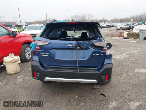 2022 Subaru Outback Limited with VIN 4S4BTANC4N3130731, listed as a IAAI auction lot 41984600 with 20,187 mi miles and . Bid and sale history available at DreamBid. Image 17.