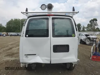 2019 Chevrolet Express Cargo Van with VIN 1GCWGAFG5K1299451, listed as a Copart auction lot 65785654 with 22,343 mi miles and Salvage Title. Bid and sale history available at carsss.com. Image 6.